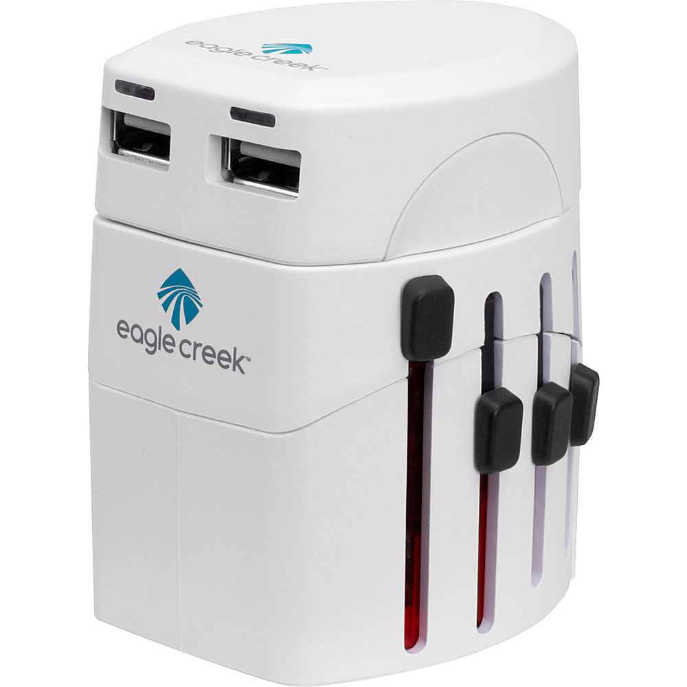 Eagle Creek USB Universal Trave lAdapter White Eagle Creek Electronic Accessories