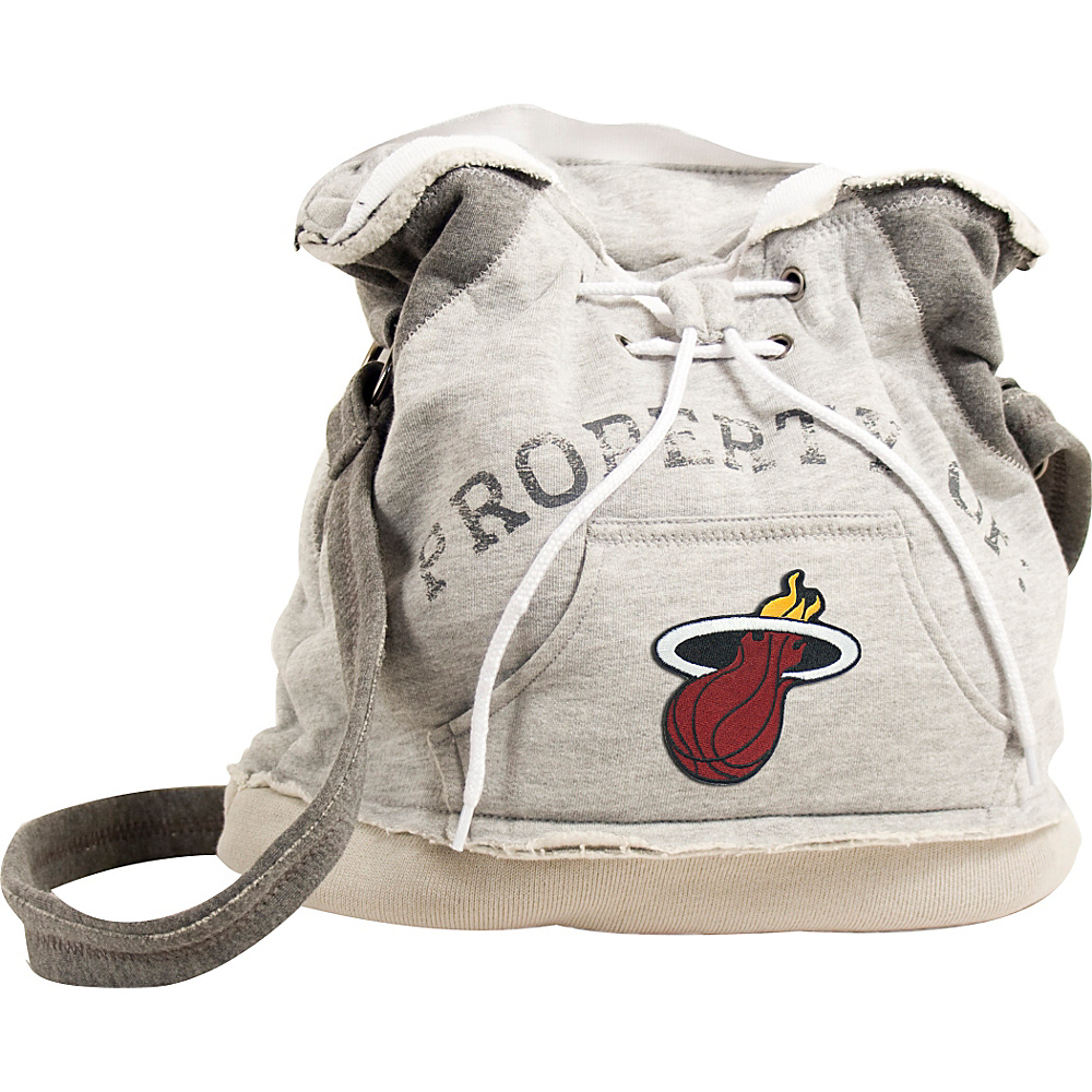 Littlearth Hoodie Shoulder Bag NBA Teams Miami Heat Littlearth Fabric Handbags