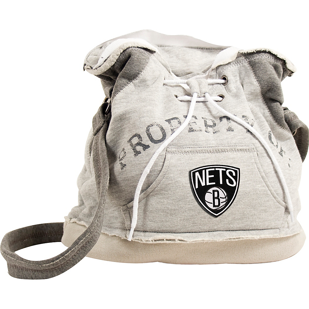 Littlearth Hoodie Shoulder Bag NBA Teams Brooklyn Nets Littlearth Fabric Handbags