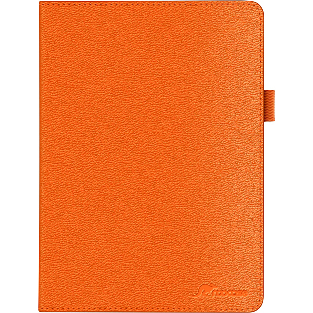 rooCASE Dual View PU Leather Folio Stand Case Smart Cover for iPad Air 2 Orange rooCASE Laptop Sleeves