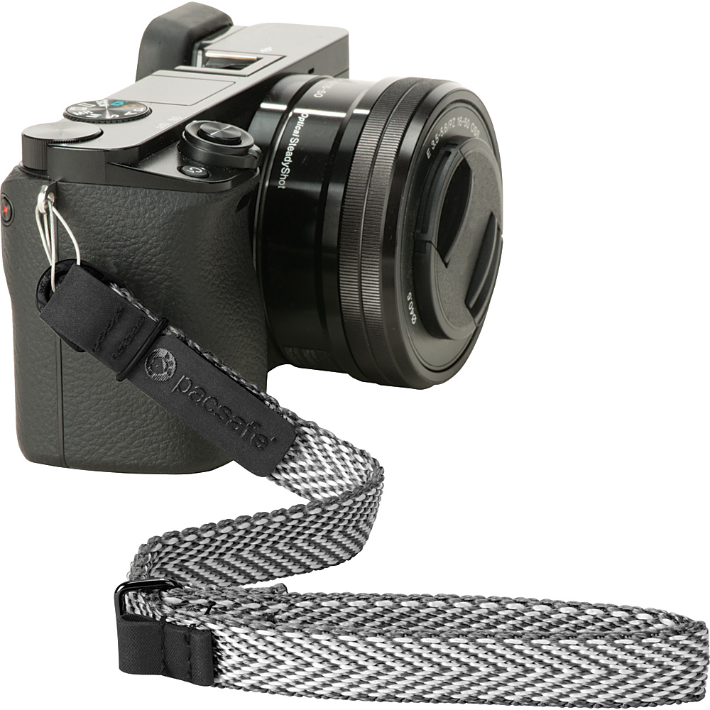 Pacsafe Carrysafe 25 Camera Wrist Strap Neutral Grey Pacsafe Camera Cases