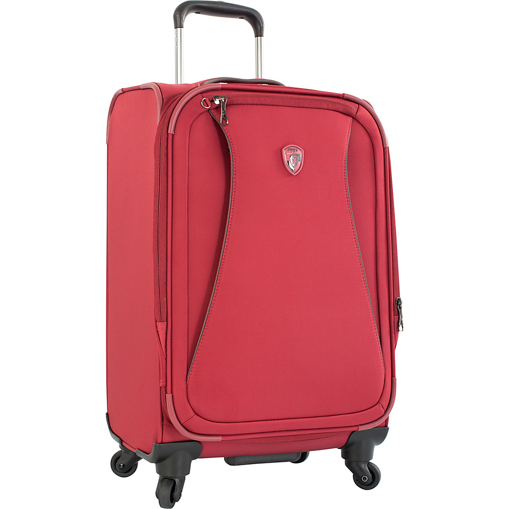 Heys America Helix 21 Carry On Spinner Luggage Red Heys America Softside Carry On