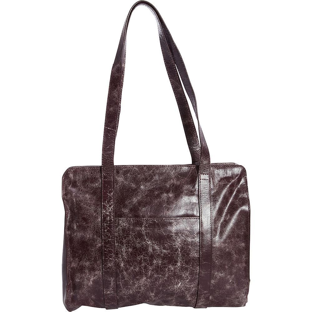 Latico Leathers Delphine Shoulder Bag Astro Purple Latico Leathers Leather Handbags