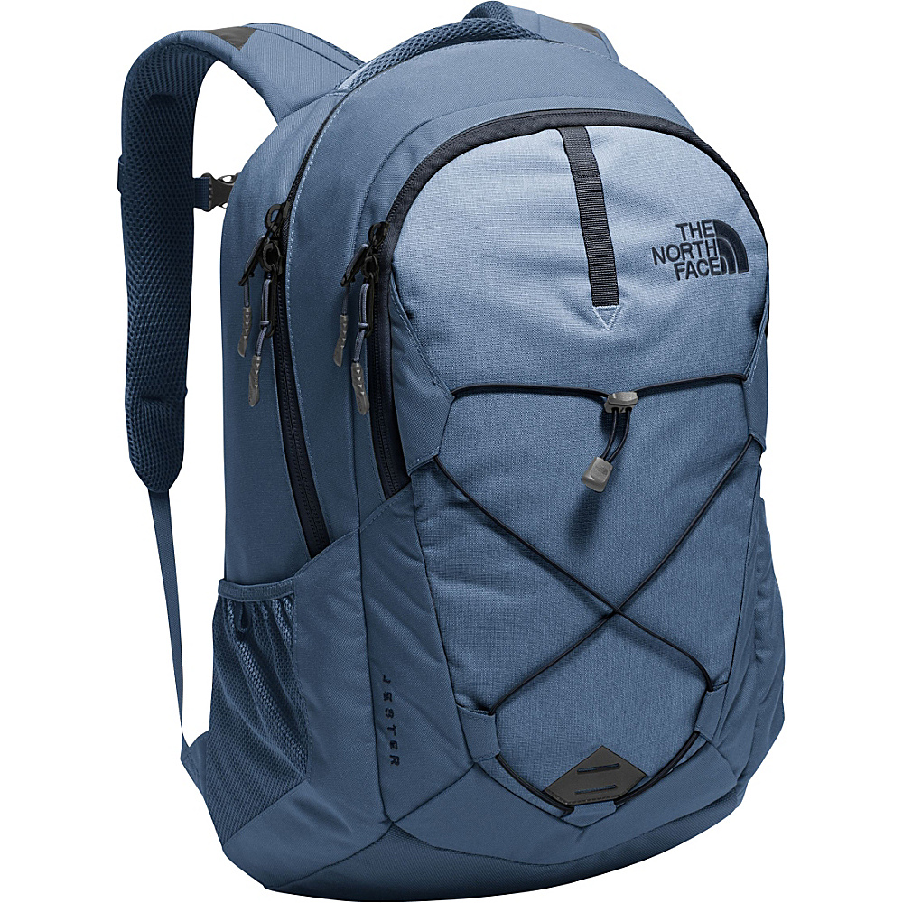 The North Face Jester Laptop Backpack Shady Blue Heather Urban Navy The North Face Laptop Backpacks