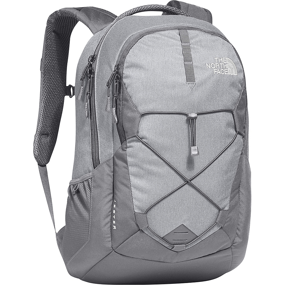 The North Face Jester Laptop Backpack Mid Grey Dark Heather Zinc Grey The North Face Business Laptop Backpacks