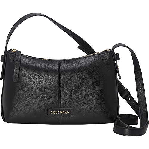 Cole Haan Emma Mini Zip Crossbody Black - Cole Haan Designer Handbags