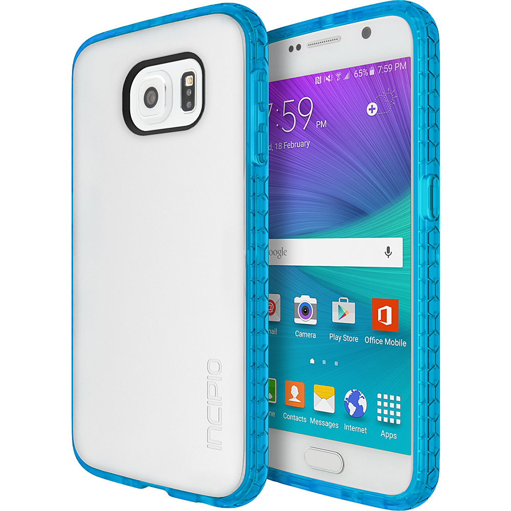 Incipio Octane for Samsung Galaxy S6 Frost Neon Blue Incipio Electronic Cases