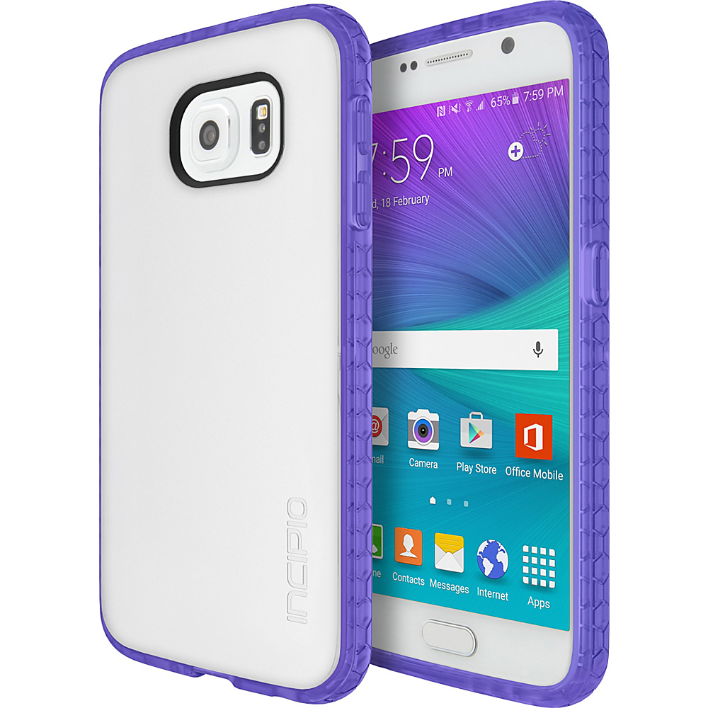 Incipio Octane for Samsung Galaxy S6 Frost Neon Purple Incipio Electronic Cases