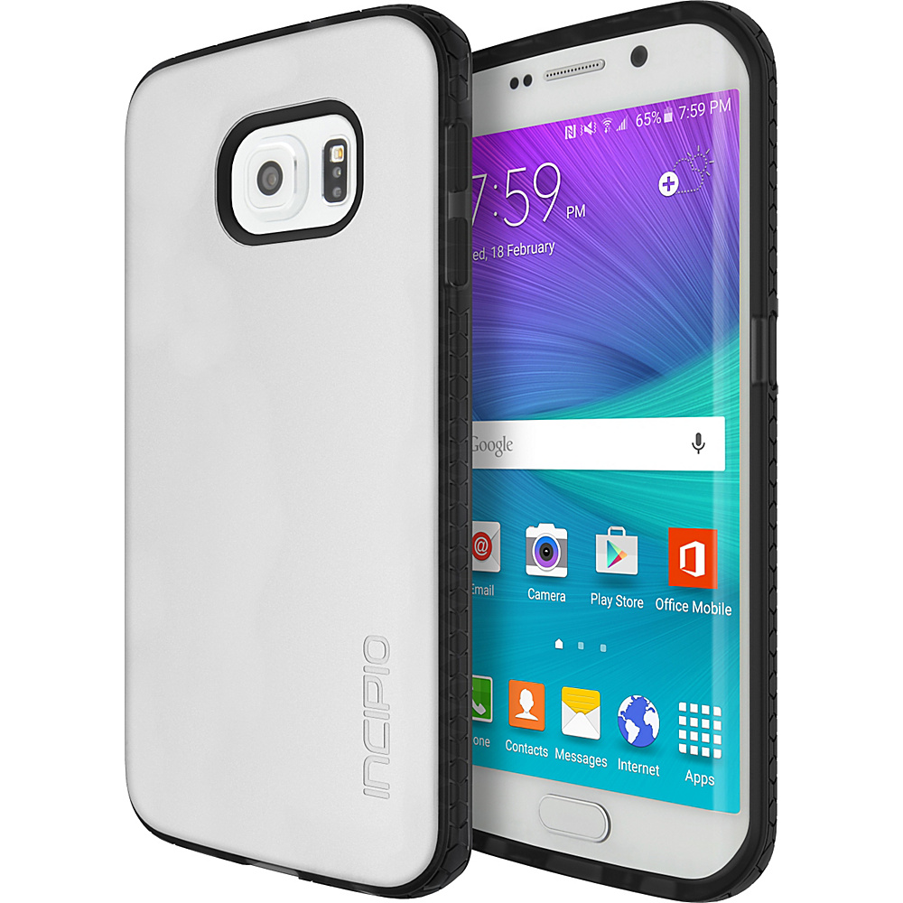 Incipio Octane for Samsung Galaxy S6 Edge Frost Black Incipio Electronic Cases