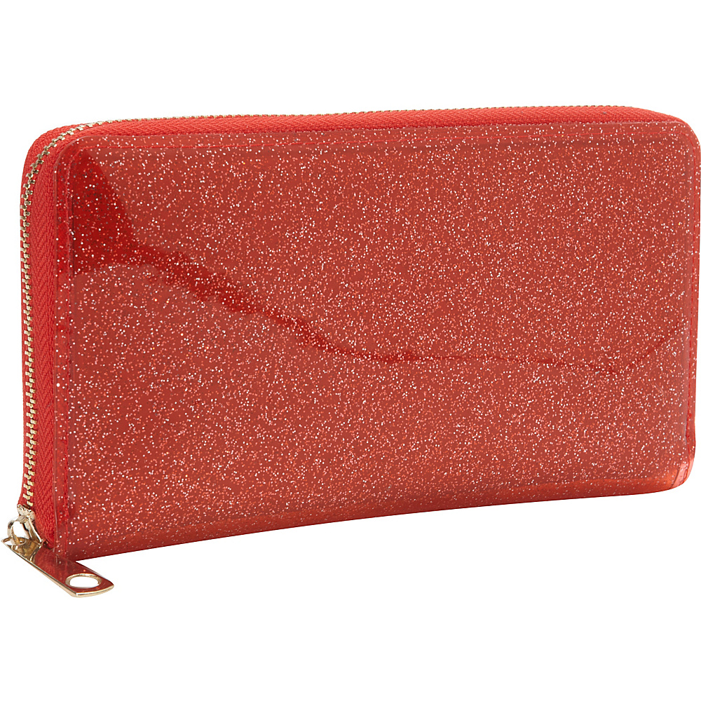 Melie Bianco Ibis Wallet Red Melie Bianco Ladies Clutch Wallets