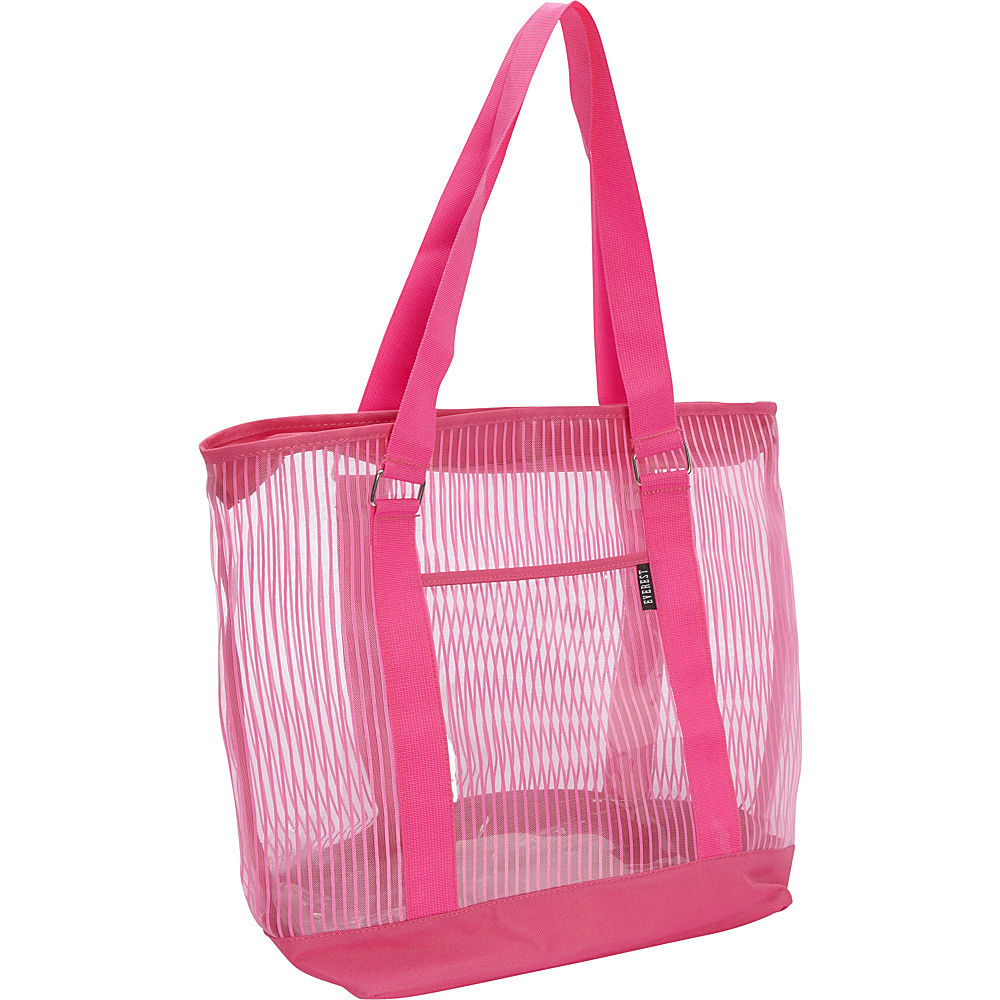 Everest Large Mesh Tote Hot Pink Everest All Purpose Totes