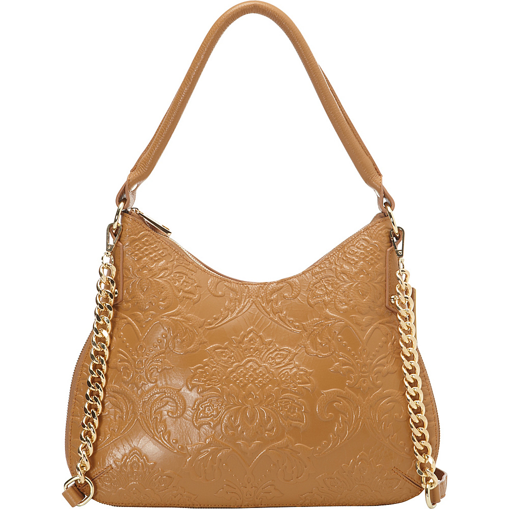 Tiffany Fred Monica Hobo Natural Tiffany Fred Leather Handbags