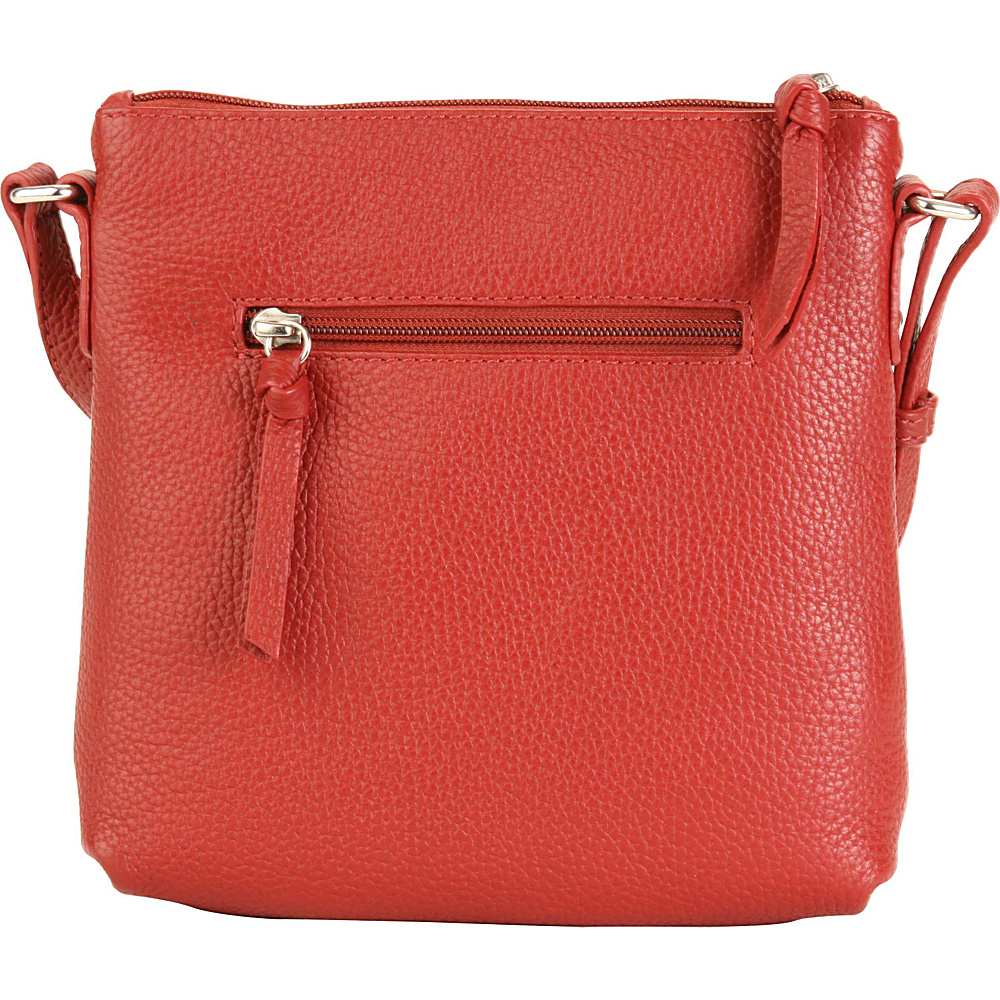 Hadaki Susan Cross body Deep Red Hadaki Leather Handbags