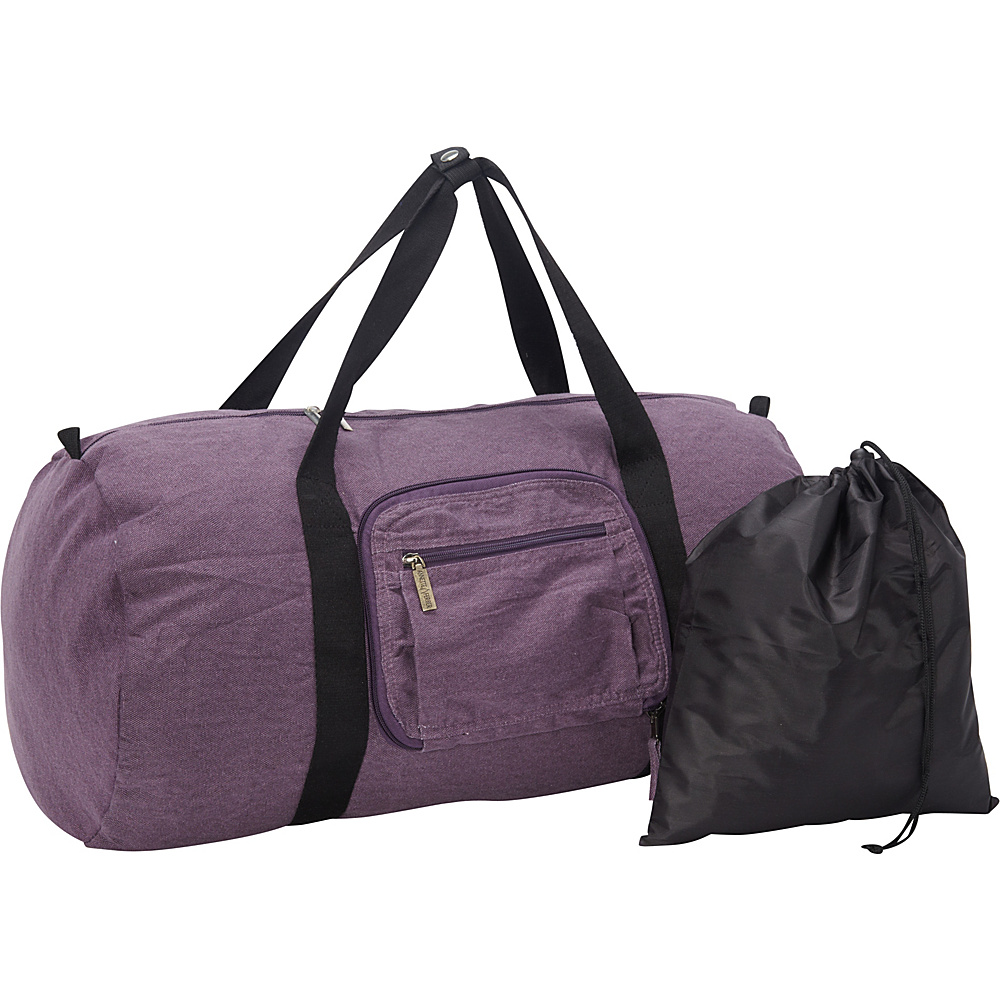 Sacs Collection by Annette Ferber Duffle 2 Two piece Set Canvas Purple Sacs Collection by Annette Ferber Travel Duffels