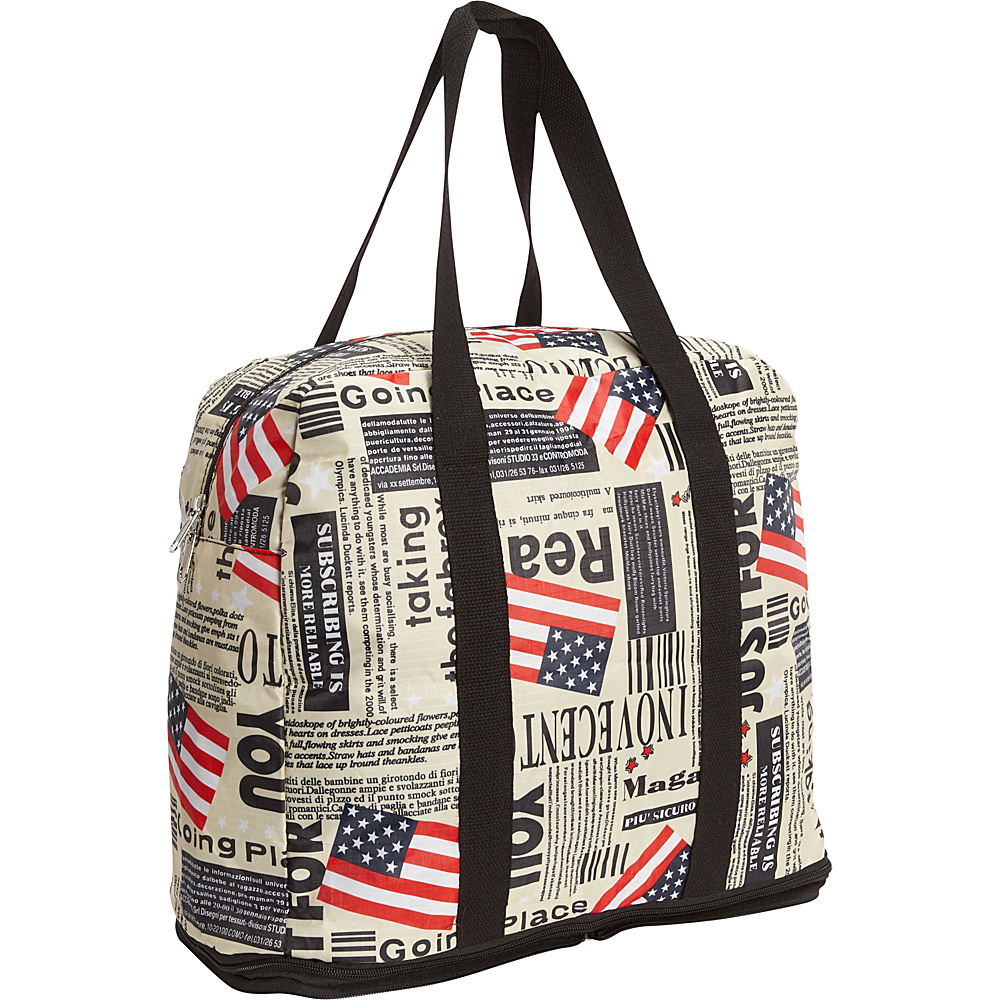 Sacs Collection by Annette Ferber Ultimate Traveler Flag Pattern Sacs Collection by Annette Ferber All Purpose Totes