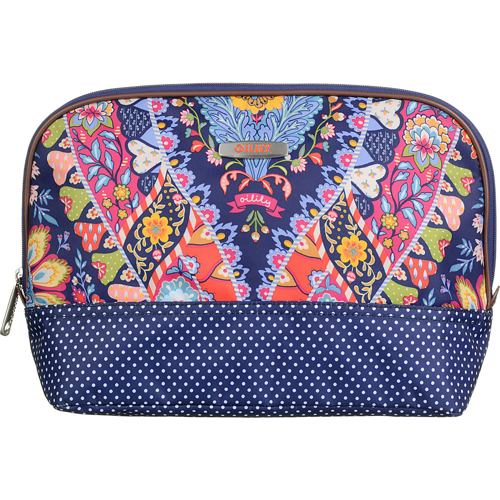 Oilily Travel Large Toiletry Bag Navy Oilily Toiletry Kits
