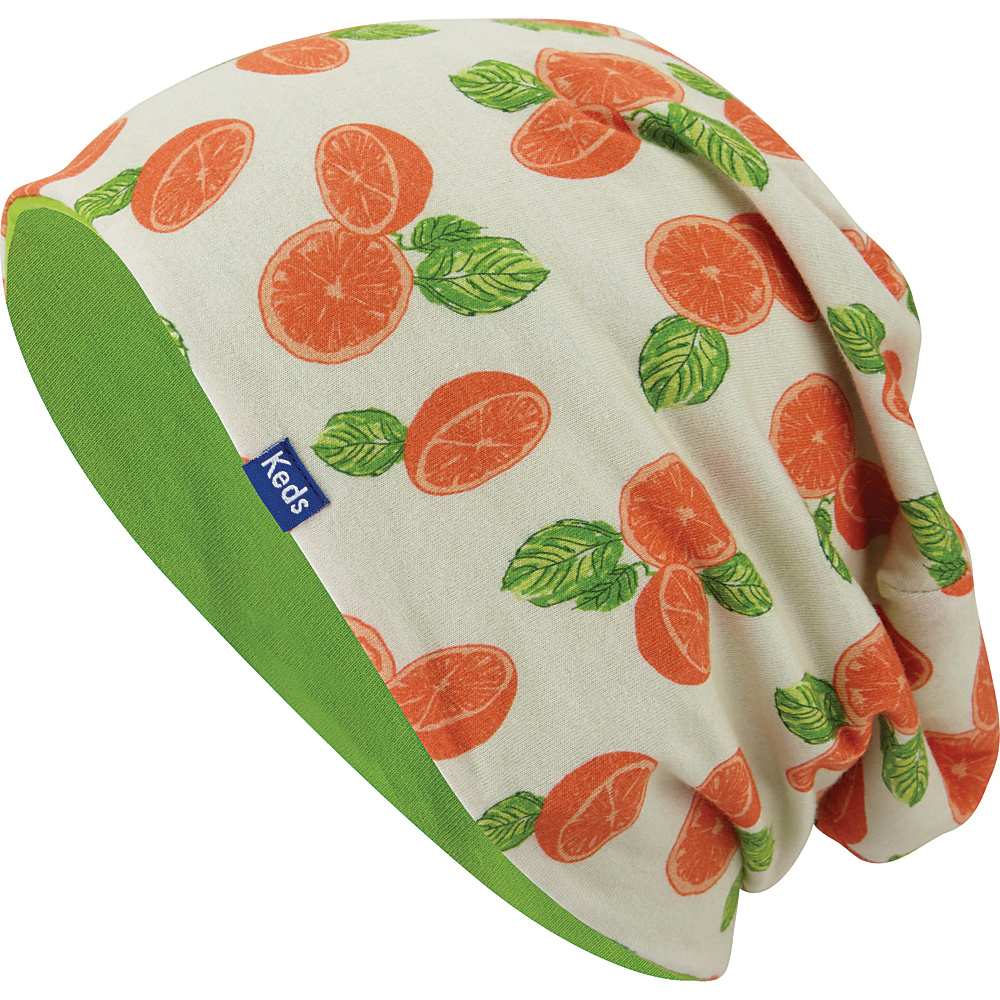 Keds Sublimated Beanie Citrus Painterly Fruit Keds Hats Gloves Scarves