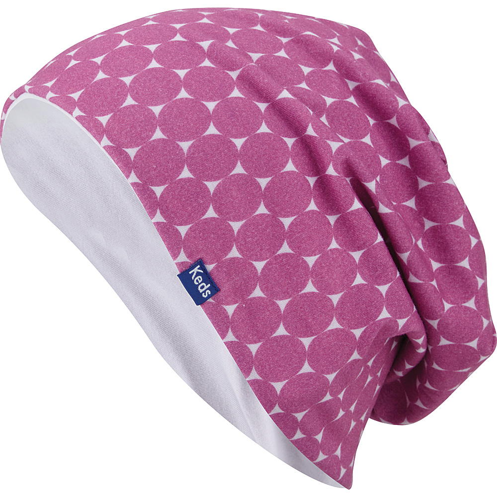 Keds Sublimated Beanie Super Pink Keds Hats Gloves Scarves