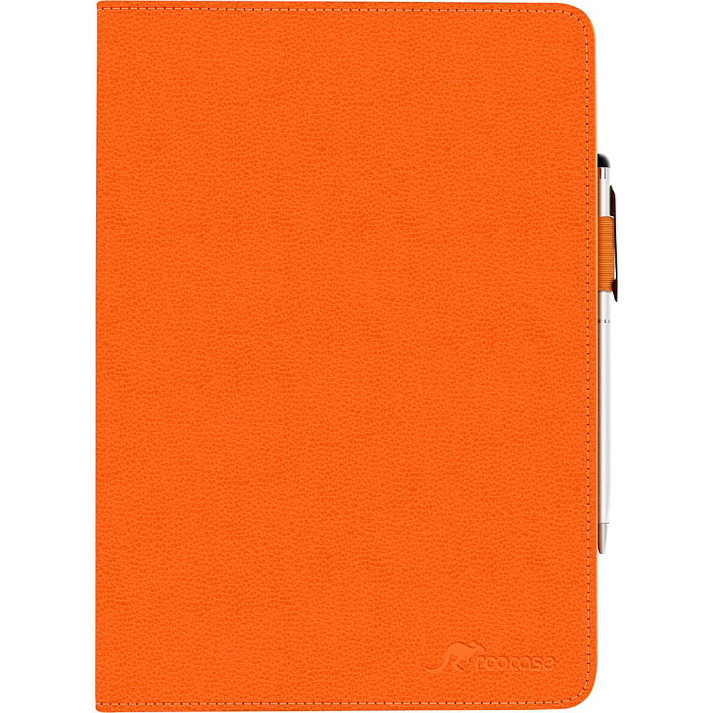 rooCASE Amazon Fire HDX 8.9 Case Dual View Folio Cover Orange rooCASE Electronic Cases