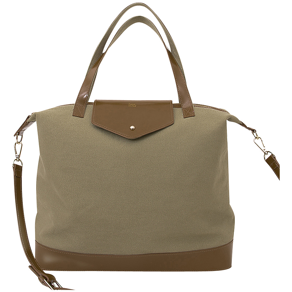 Paperthinks Canvas Envelope Bag Espresso Paperthinks Leather Handbags
