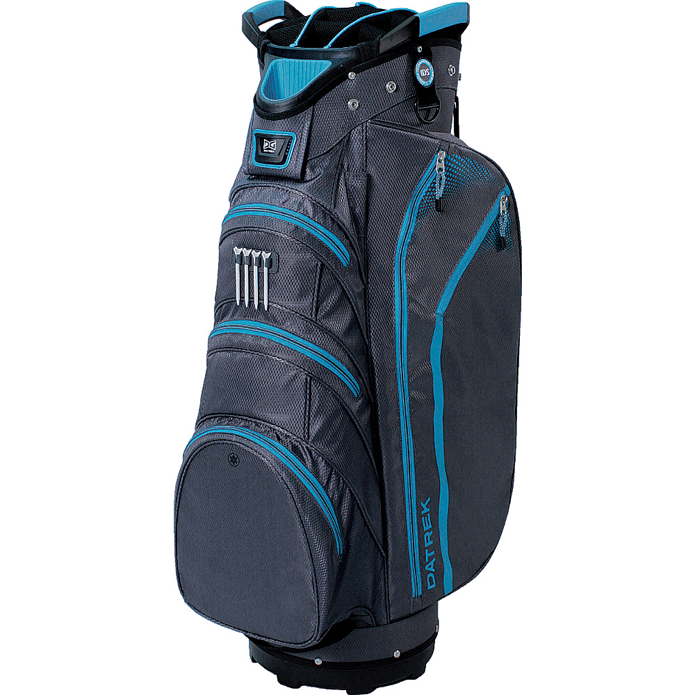 Datrek Lite Rider Cart Bag Charcoal Turquoise Datrek Golf Bags