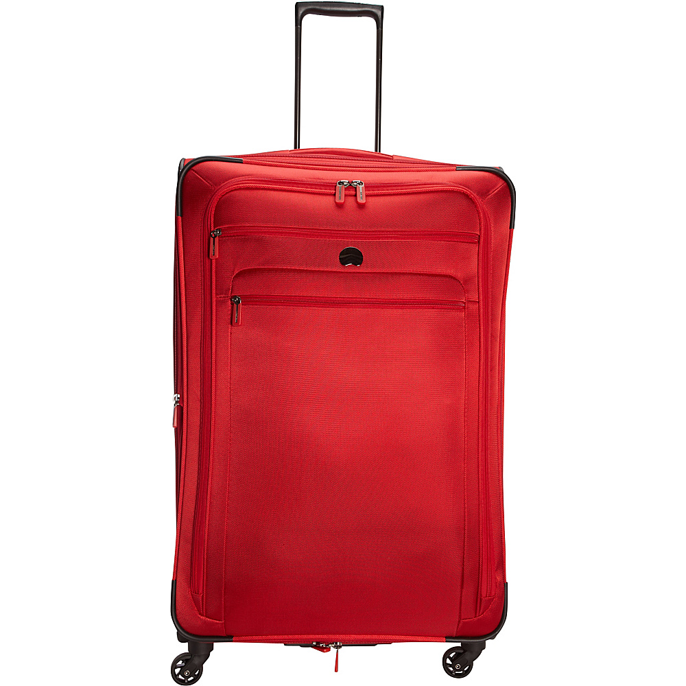 Delsey Helium Sky 2.0 29 Exp. Spinner Trolley Red Delsey Softside Checked