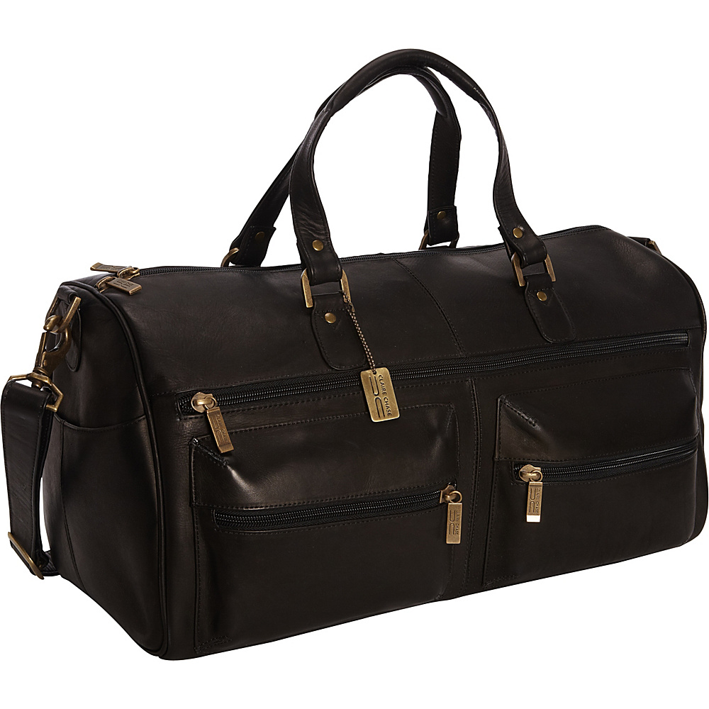 ClaireChase Leisure Duffel Black ClaireChase Travel Duffels