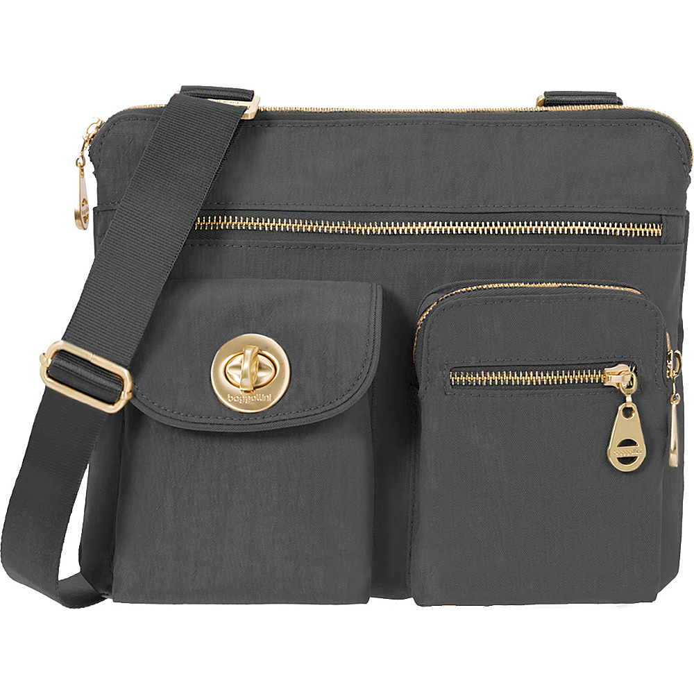 baggallini Gold Sydney Charcoal baggallini Fabric Handbags