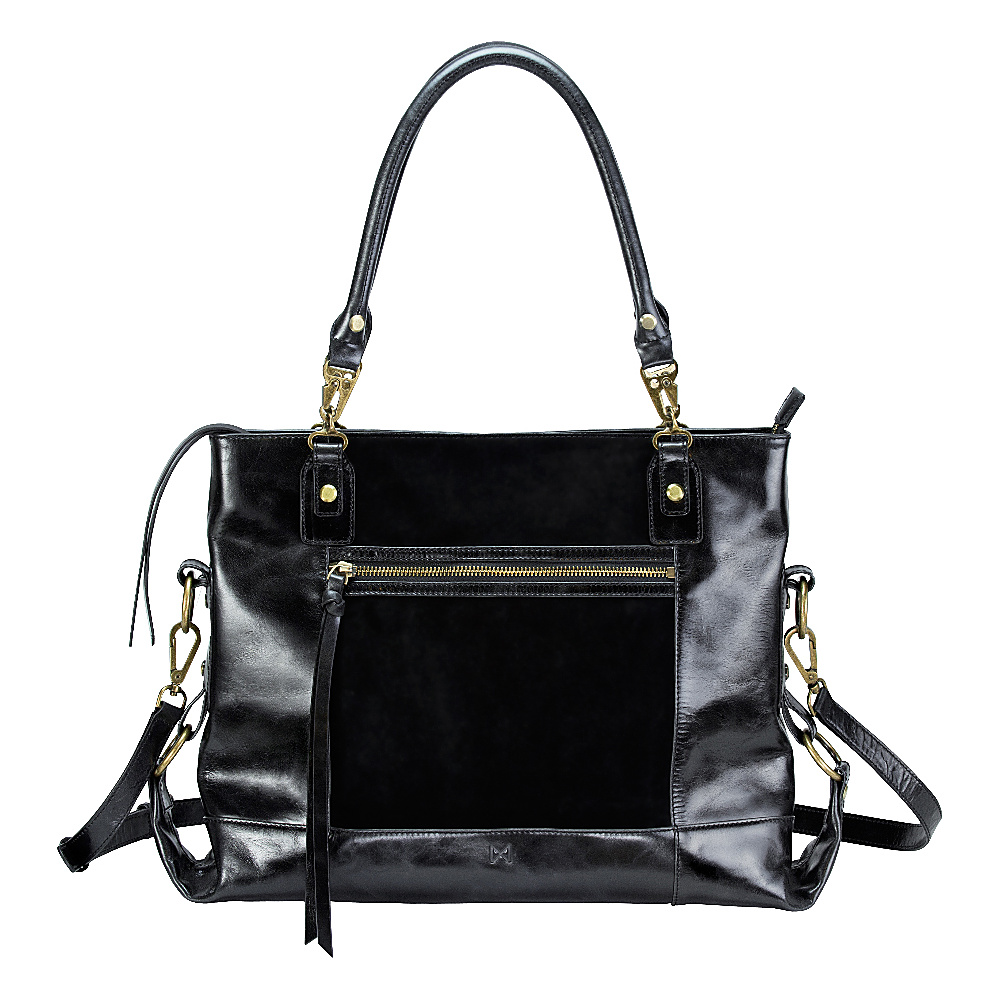 MOFE Eunoia Shoulder Bag Black Brass MOFE Leather Handbags