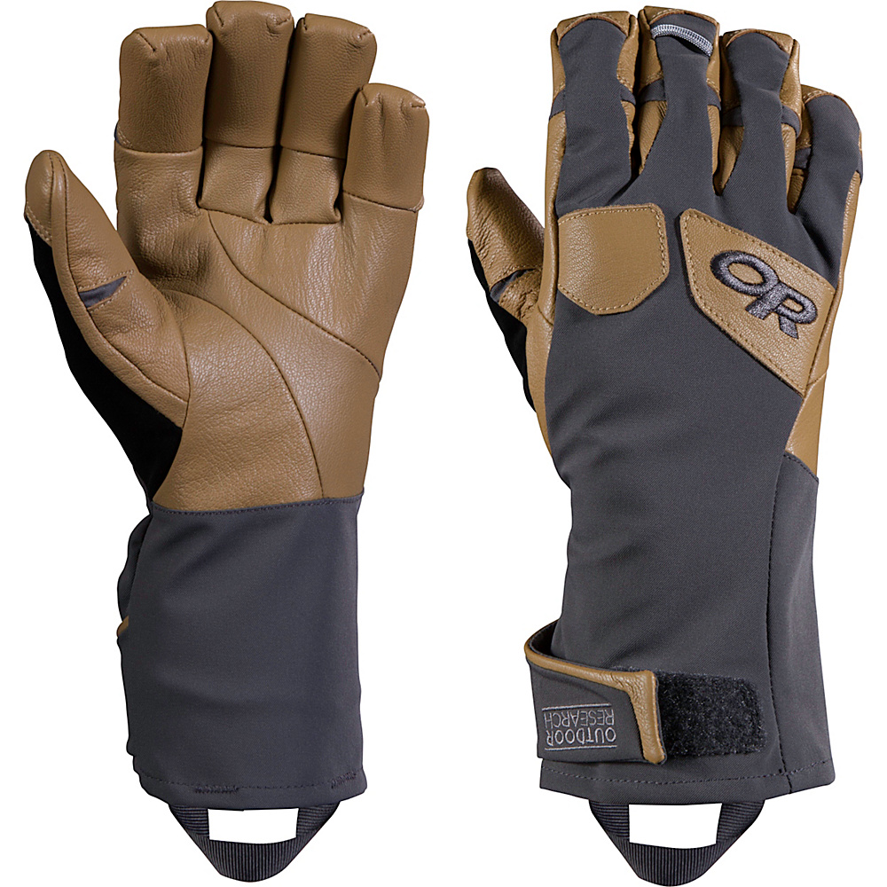 Outdoor Research Extravert Gloves Charcoal Natural â MD Outdoor Research Gloves