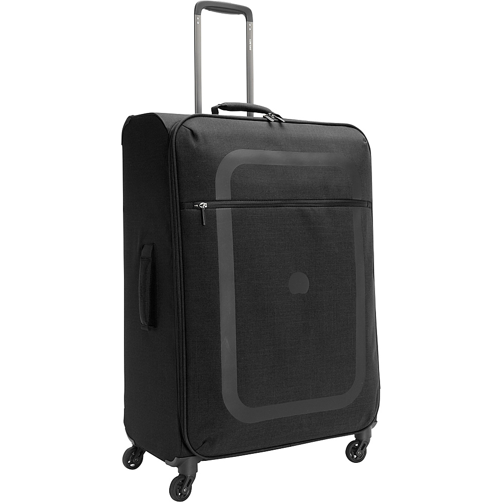 Delsey Dauphine 27.5 Spinner Trolley Black Delsey Softside Checked
