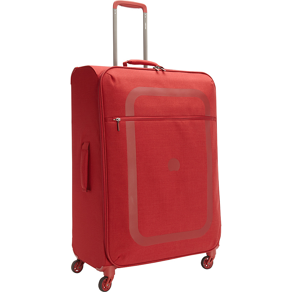 Delsey Dauphine 27.5 Spinner Trolley Red 04 Delsey Softside Checked