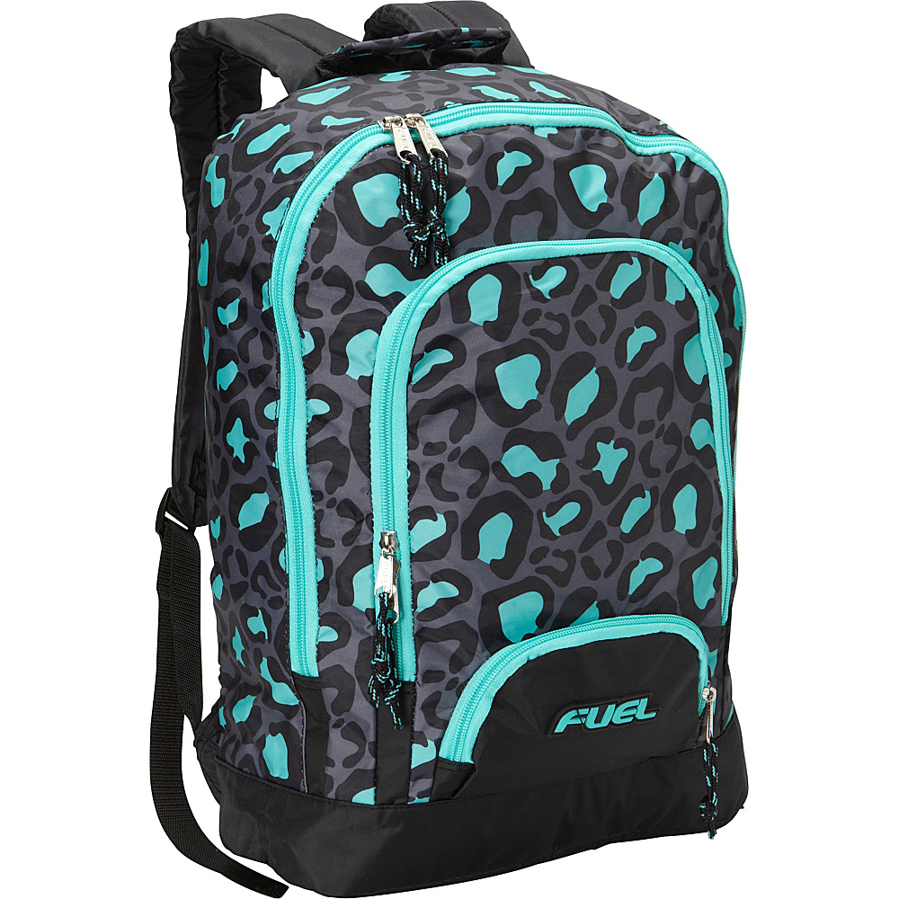 Fuel Triple Pocket Backpack Leopard Tie Dye Fuel Everyday Backpacks