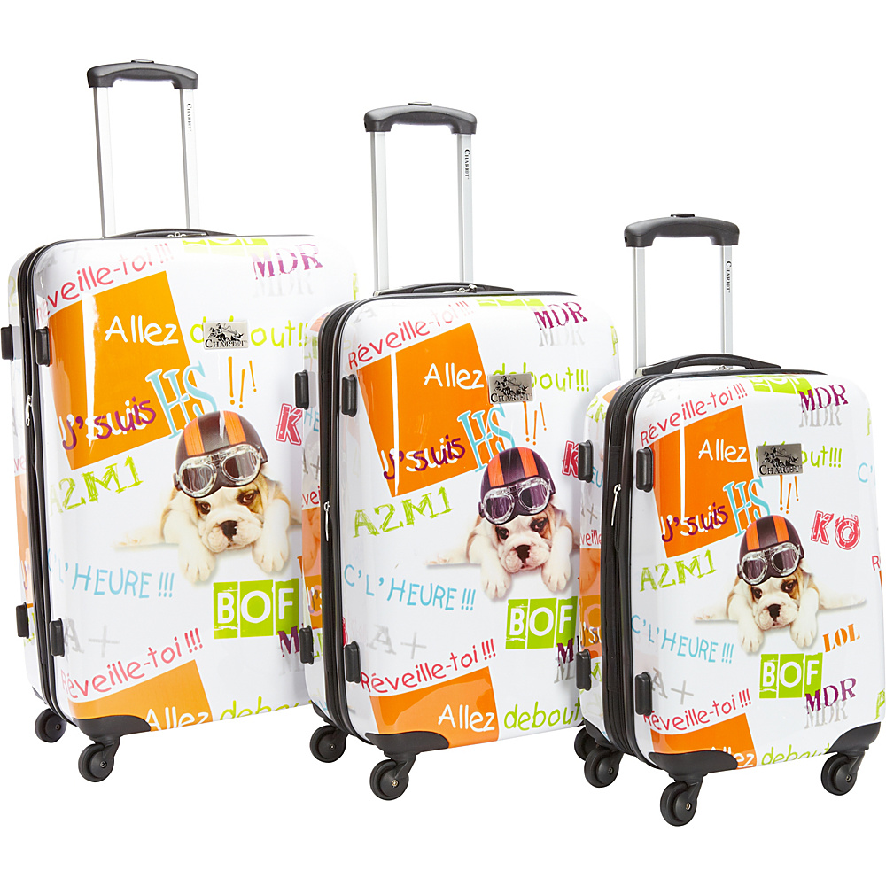 Chariot Fly Dog 3Pc Luggage Set DOG Chariot Luggage Sets
