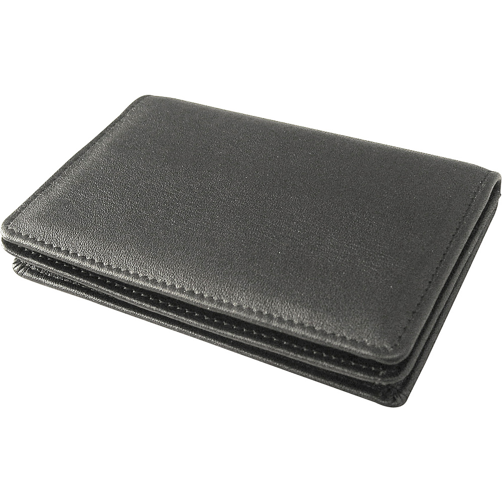Tanners Avenue Slim Leather Card Wallet Black Tanners Avenue Mens Wallets