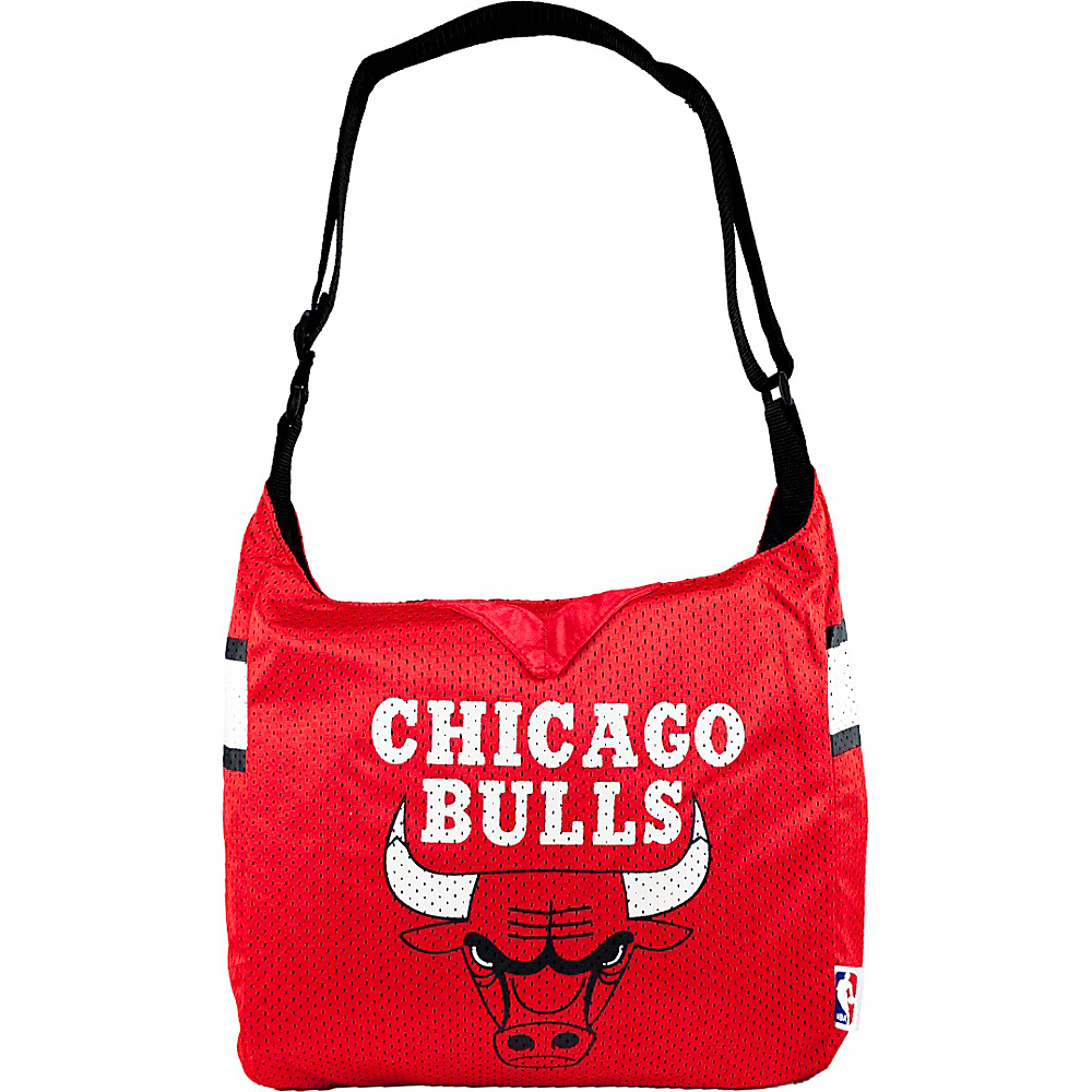 Littlearth Team Jersey Shoulder Bag NBA Teams Chicago Bulls Littlearth Fabric Handbags