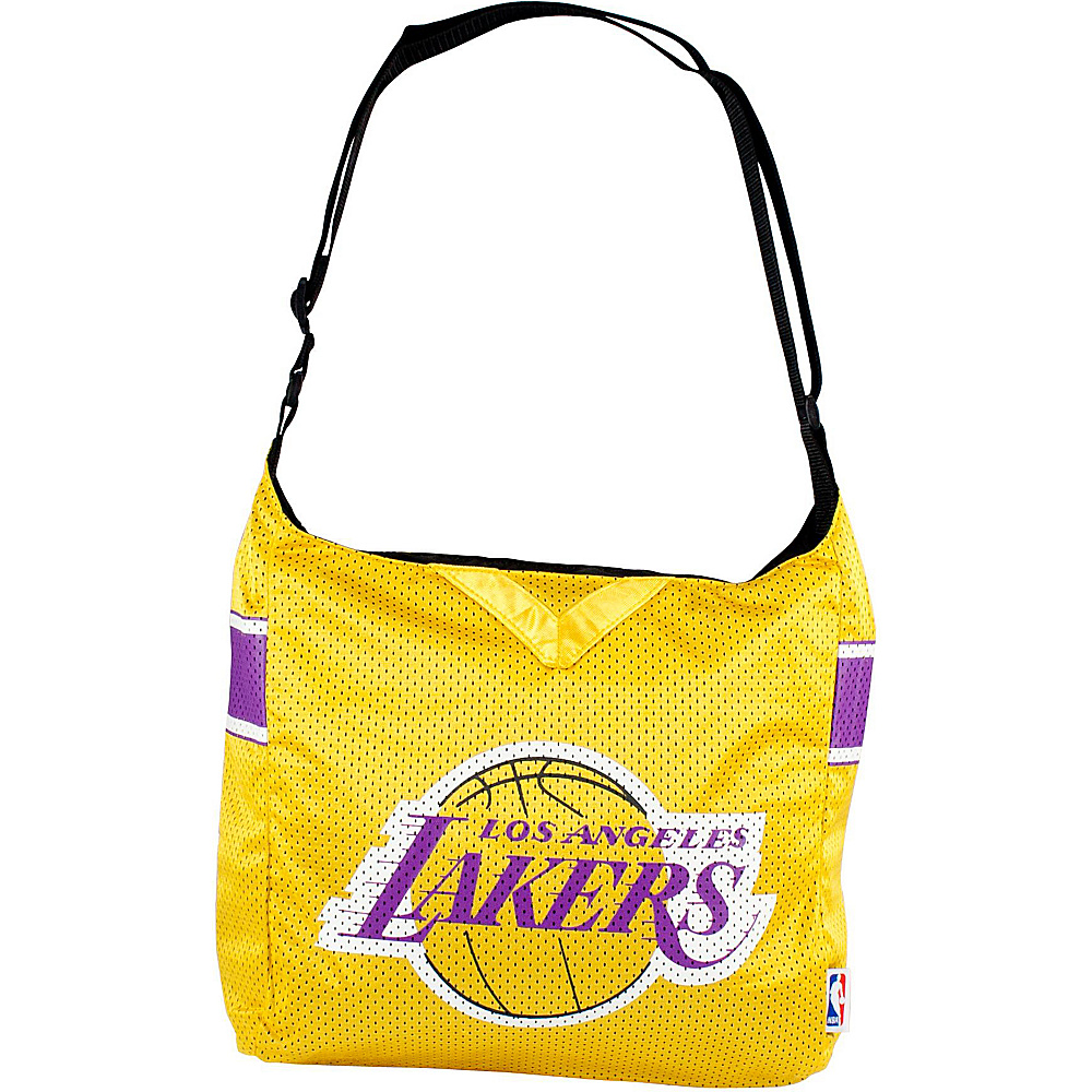 Littlearth Team Jersey Shoulder Bag NBA Teams Los Angeles Lakers Littlearth Fabric Handbags