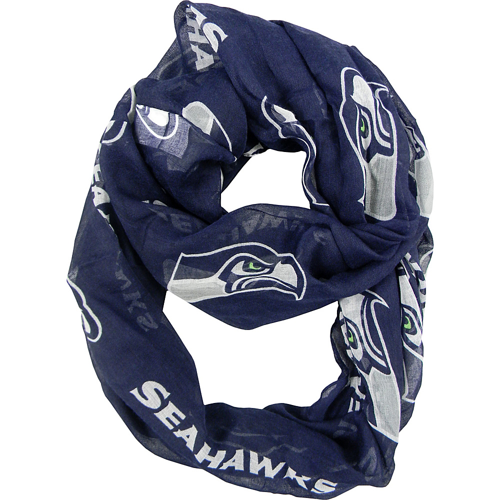 Littlearth Sheer Infinity Scarf Alternate NFL Teams Seattle Seahawks Littlearth Hats Gloves Scarves