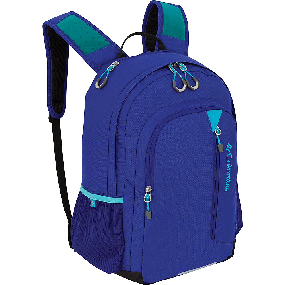Columbia Sportswear Tioga Pass Pack Hyper Purple Columbia Sportswear Business Laptop Backpacks