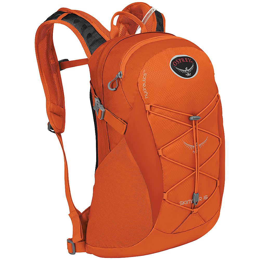 Osprey Skimmer 16 Hiking Backpack Coral Orange Osprey Backpacking Packs