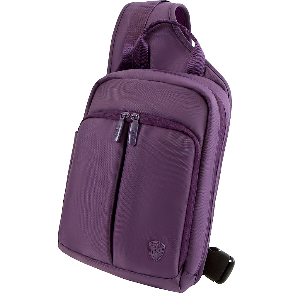 Heys America Tablet Sling Backpack w RFID Purple Heys America Slings