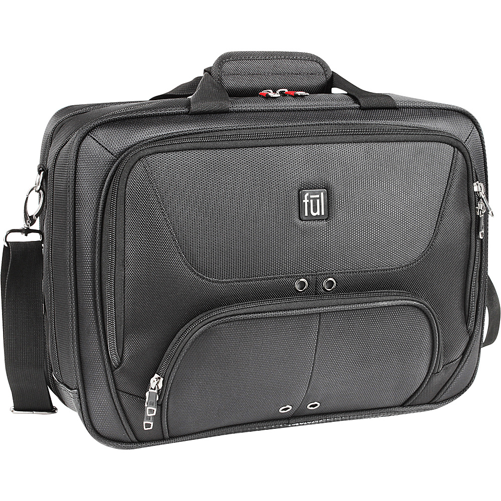 ful Midtown Laptop Messenger Bag Black ful Non Wheeled Business Cases