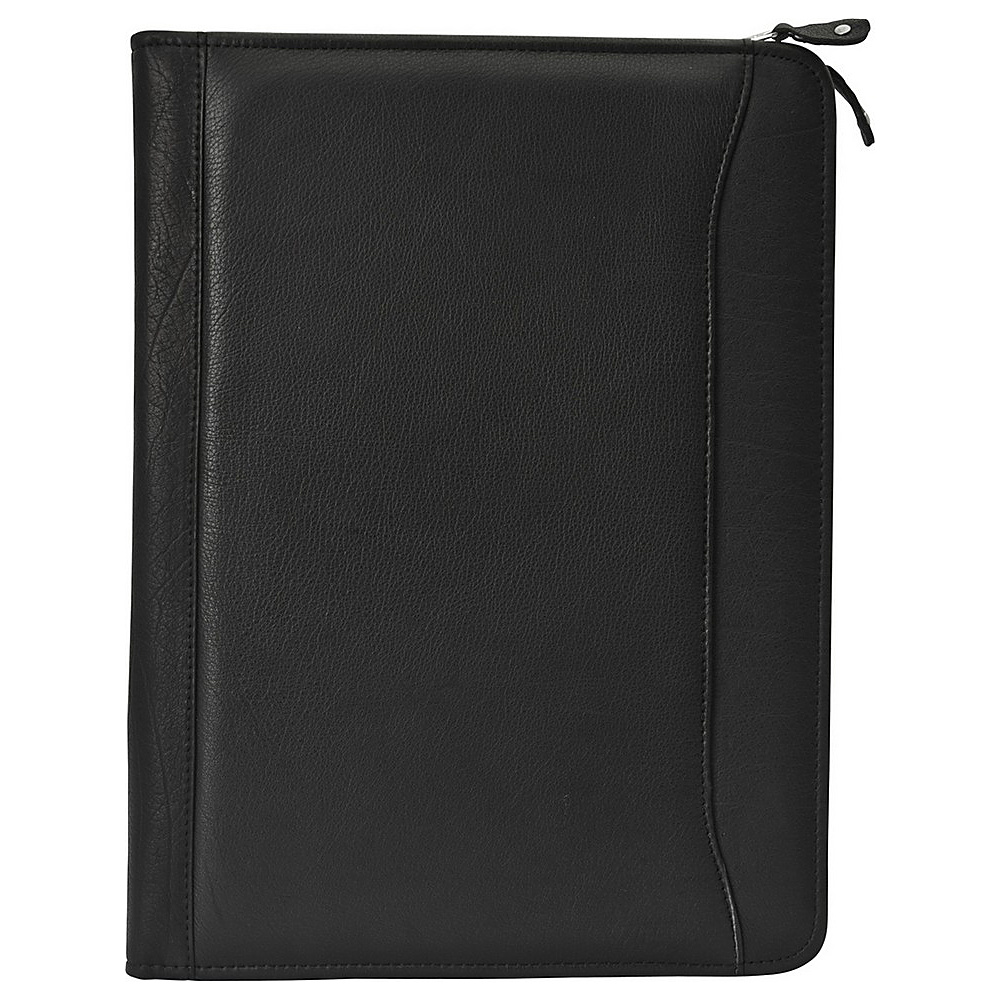Canyon Outback Leather Oregon Canyon Zip Around Leather Meeting Folder Black Canyon Outback Business Accessories