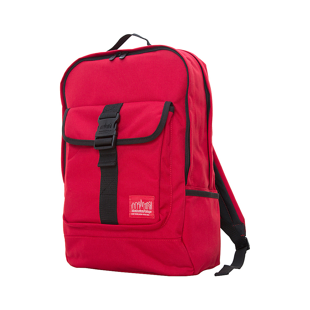 Manhattan Portage Stuyvesant Backpack Red Black Manhattan Portage Everyday Backpacks