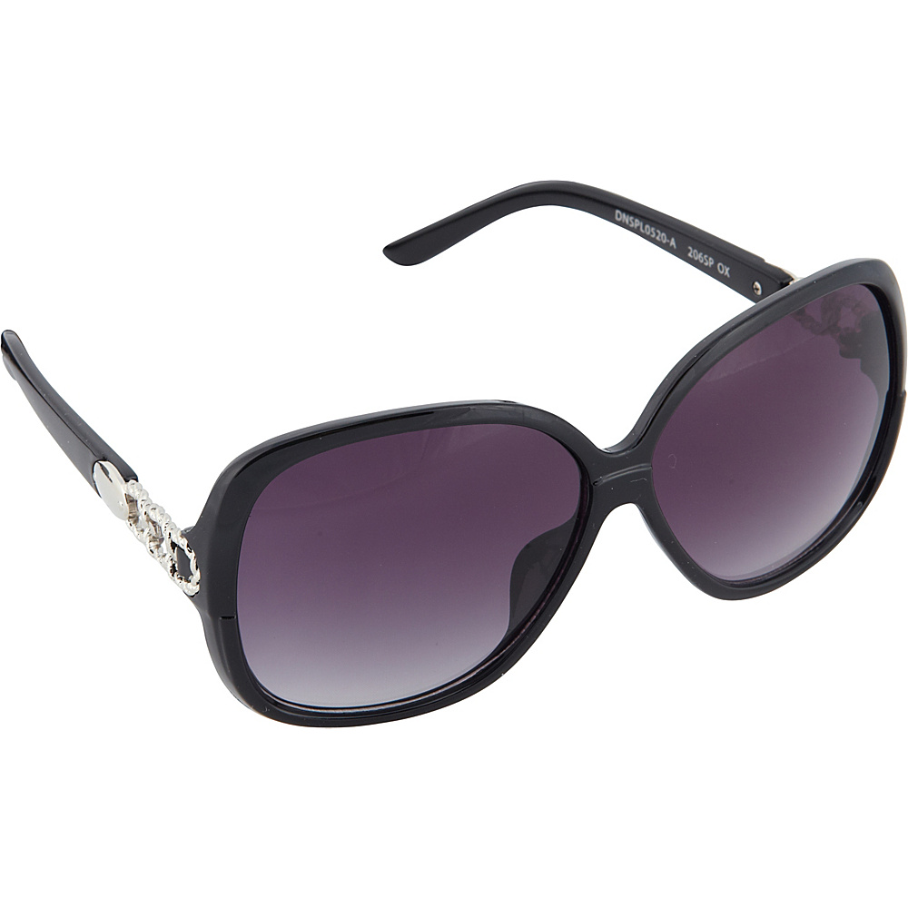 SouthPole Eyewear Oval Glam Sunglasses Black SouthPole Eyewear Sunglasses