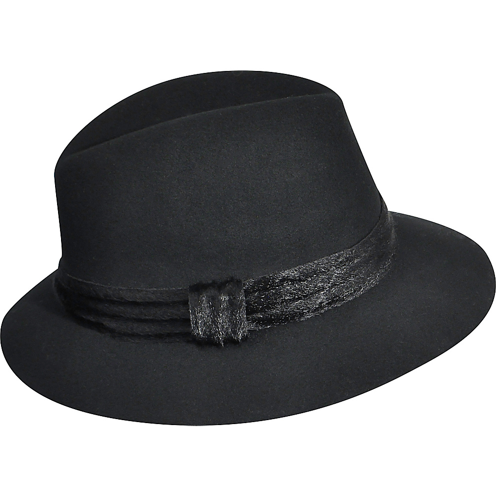 Karen Kane Hats Felt Fedora Black Small Medium Karen Kane Hats Hats Gloves Scarves