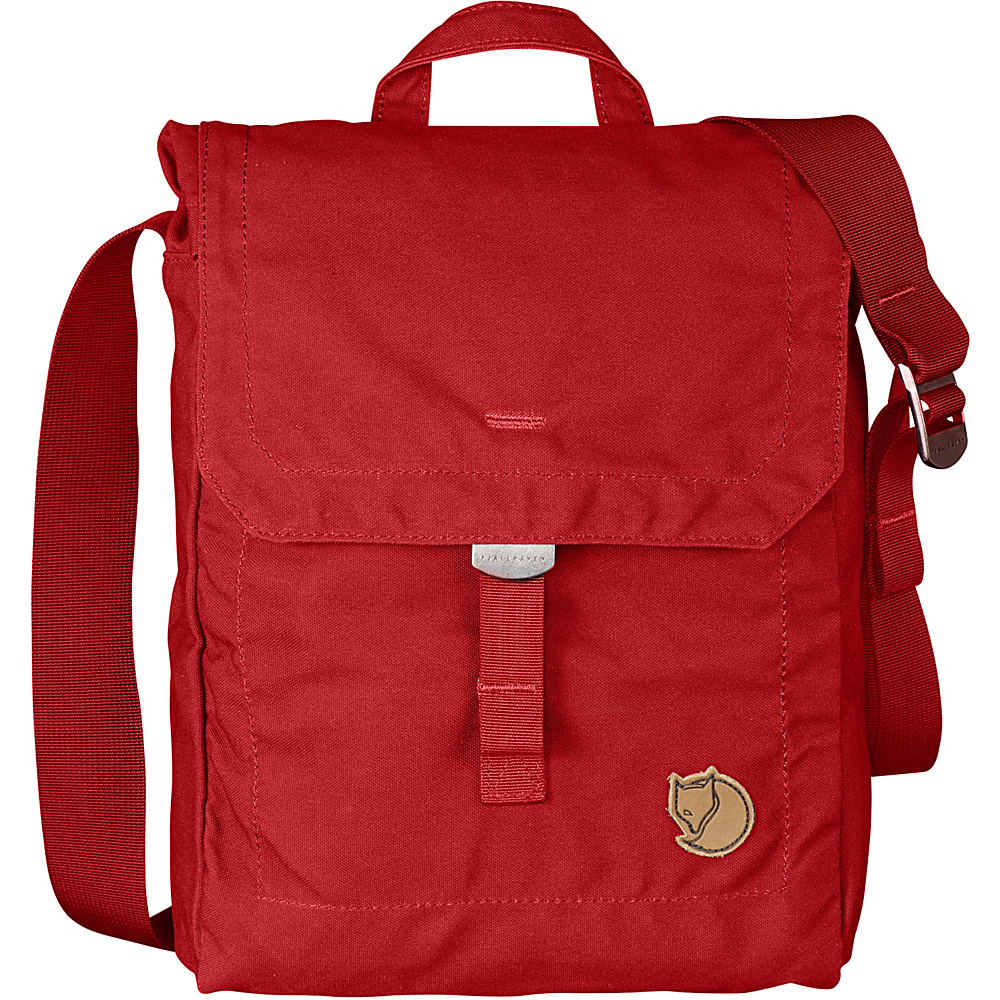 Fjallraven Foldsack No.3 Crossbody Red Fjallraven Messenger Bags