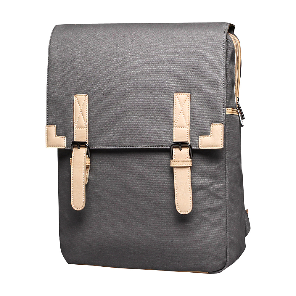 Something Strong Flapover Backpack Charcoal Something Strong Everyday Backpacks