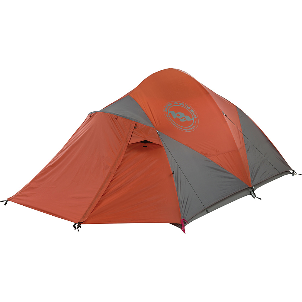Big Agnes Flying Diamond 4 Person Tent Rust Charcoal 4 Person Big Agnes Outdoor Accessories