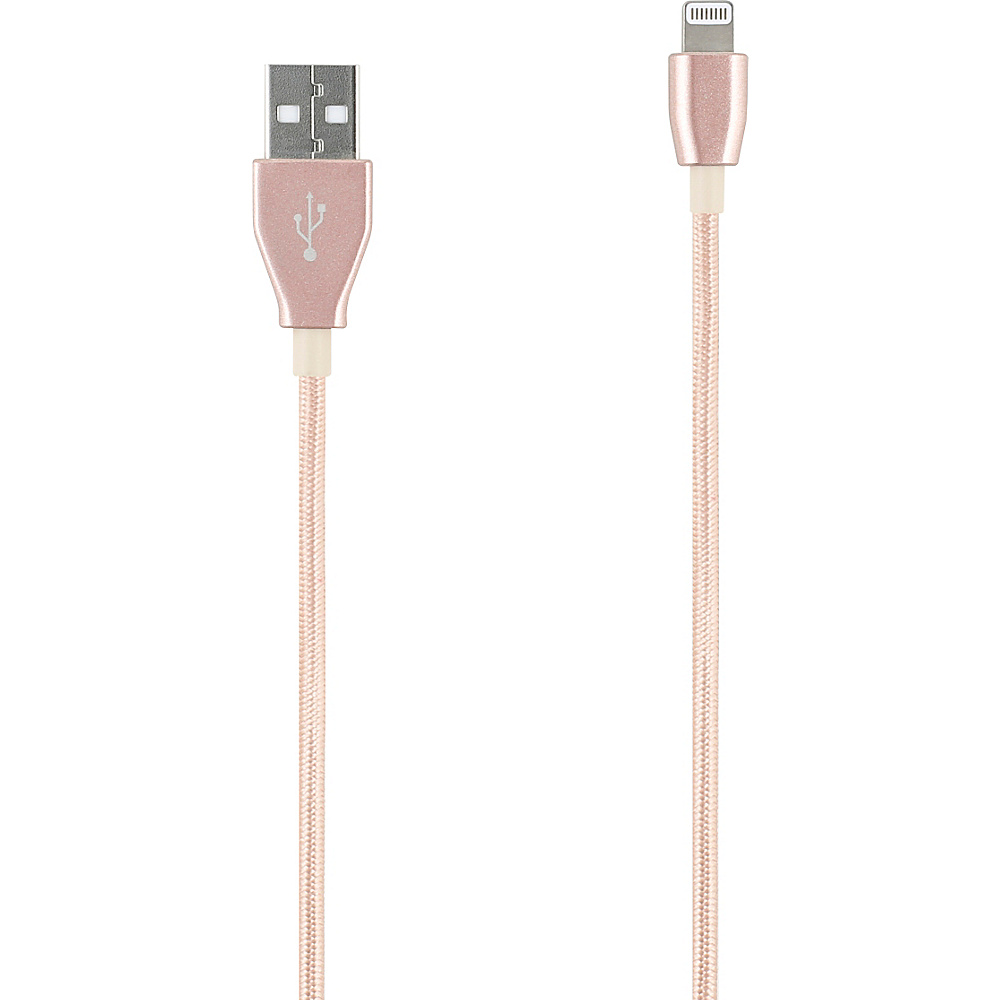 Tumi Lightning to USB Cable 4 ft. Rose Gold Metallic Tumi Electronic Accessories